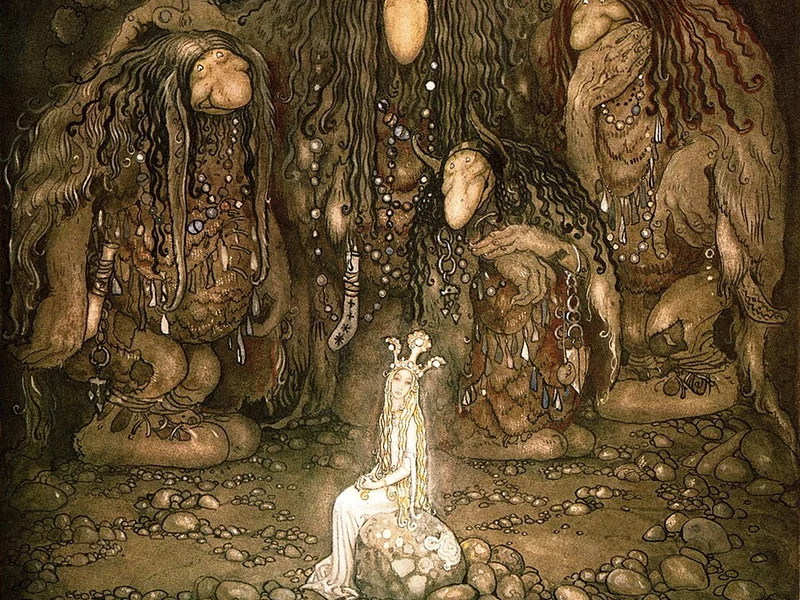 1882-John Bauer - Troll e la principessa
